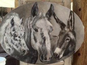 Trio de chevaux